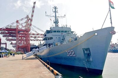 India Dispatches State-of-the-art Naval Ship to Help Sri Lanka Survey Gutted Cargo Vessel