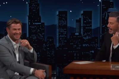 Chris Hemsworth Turns Hairstylist For Fan At Jimmy Kimmel Live