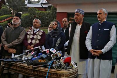 Political Parties in Kashmir Give Formal Shape to Alliance, Demand Restoration of Rights in J&K