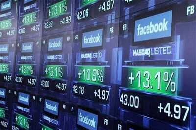 Facebook stock down on day two