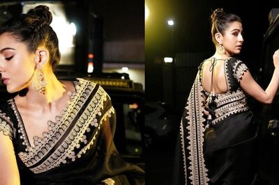 Looking For A Black Saree This Wedding Season? Check Out Sara Ali Khan's Regal Look