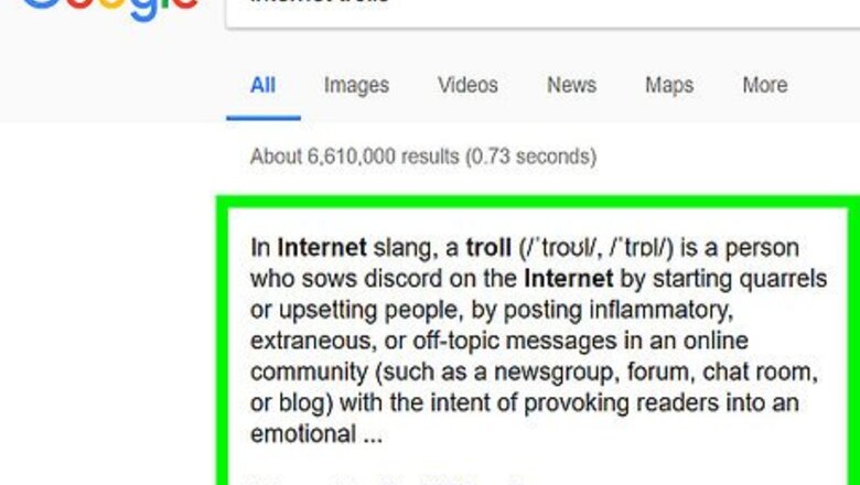 How to Avoid Being an Internet Troll