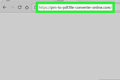 How to Convert PRN Files to PDF