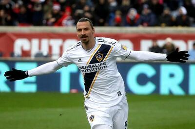 Zlatan Ibrahimovic on Target Again as Galaxy Douse Fire