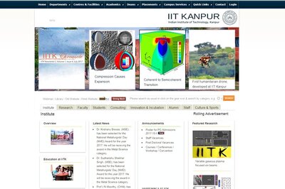 IIT Kanpur PG Courses 2018 Admissions to Begin on 3rd November 2017 at iitk.ac.in, Last Date 17th November 2017