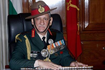 India Ready for 'Two-and-a-half Front War', Says Army Chief Bipin Rawat