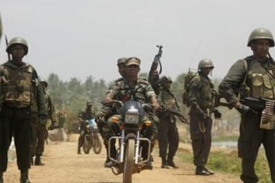 LTTE alleges Sri Lanka using airforce, heavy guns