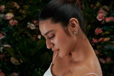 Priya Prakash Varrier Shines In White Sleeveless Corset Dress, Check Out the Captivating Pics