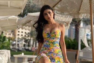 Mouni Roy Turns Model for Husband Suraj Nambiar in Floral Dress, Check Her Pictures