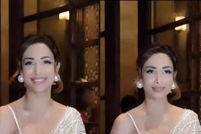 Malaika Arora Impresses Netizens With Her Latest Look in White Sheer Saree, Watch Video