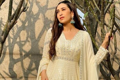 Karisma Kapoor Looks Chic and Elegant in this Sabyasachi Creation, Pics Inside