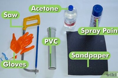 How to Paint PVC