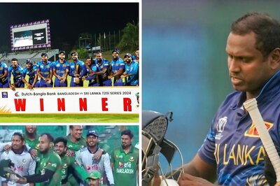 WATCH | Mushfiqur Rahim Brings Out 'Helmet' to Celebrate Bangladesh's ODI Series Win vs Sri Lanka