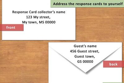 How to Address Response Card Envelopes
