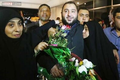Freed Lebanese, Turkish hostages fly home after deal