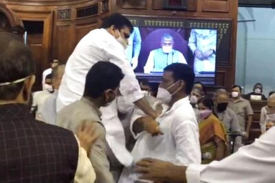 Sanjay Singh Among AAP MPs Marshalled Out of Rajya Sabha Over Unruly Behaviour