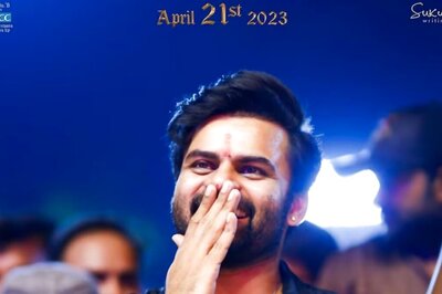 At Virupaksha Pre-Release Event, Emotional Sai Dharam Tej Recalls His Bike Accident