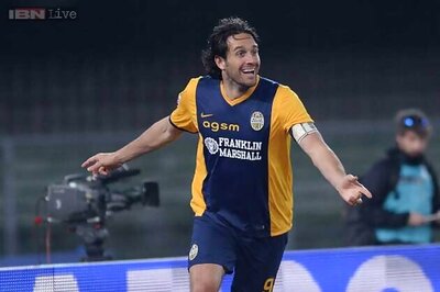 Serie A: Luca Toni double for Verona sinks Napoli