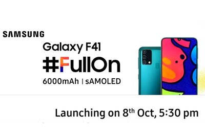 Samsung Galaxy F41 Triple Camera Setup to Feature a 64-Megapixel Lens, Listing Confirms