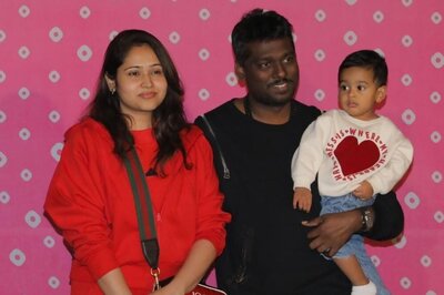 Atlee Holds Son Meer In Arms, Poses With Wife Priya As He Reaches Jamnagar For Anant-Radhika Pre-Wedding Bash