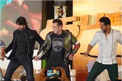 Salman Khan, Prabhudeva, Kiccha Sudeep Grooving to Munna Badnam is a Treat to Watch