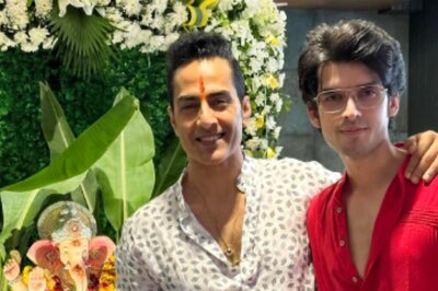 In Pics: Anupamaa Stars Paras Kalnawat, Nidhi Shah Reunite With Sudhanshu Pandey To Celebrate Ganesh Chaturthi