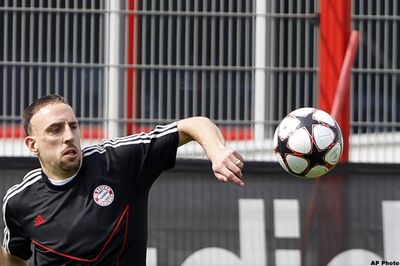 Ribery out of Champions League final