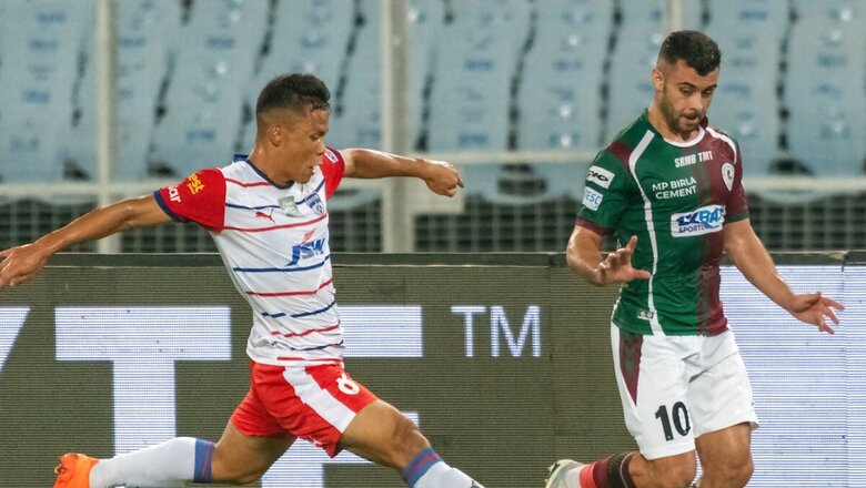ISL 2023-24: Hugo Boumous Helps Mohun Bagan SG Pip 9-man Bengaluru FC 1-0
