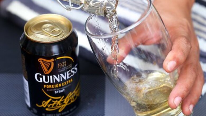 How to Pour a Guinness Bass Black and Tan