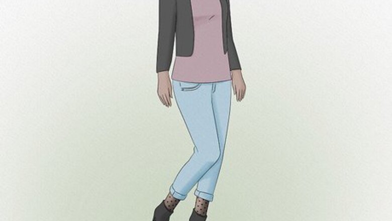 How to Wear Polka Dot Tights
