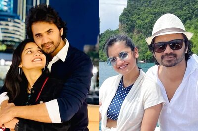 Hruta Durgule Celebrates Husband Prateek Shah's 34th Birthday In Dubai; See Pics