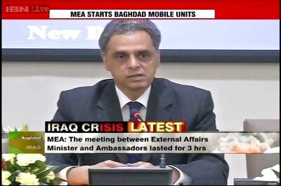 As many as 40 Indians will be flown out of Iraq on Tuesday: MEA