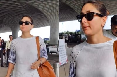 Kareena Kapoor Khan Looks Chic In Comfy Co-ord Set, Gets Papped At Airport; Watch