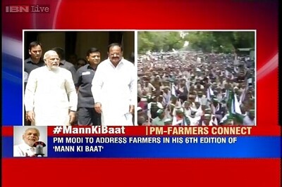 Opposition targets Centre over Land Bill, PM Modi to reach out to farmers in his 'Mann Ki Baat' today