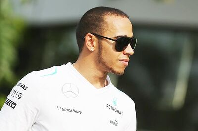 Lewis Hamilton riding high with Mercedes