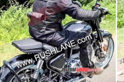 Royal Enfield Bobber 350 Spotted Testing, To Come With Pillion Seat Accessory