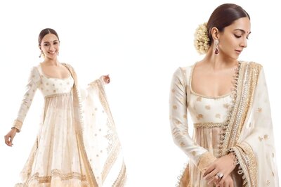 Kiara Advani Exudes Traditional Elegance in Manish Malhotra Anarkali Suit
