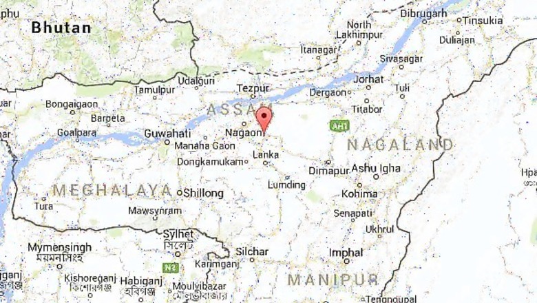 Slight intensity earthquake in Assam