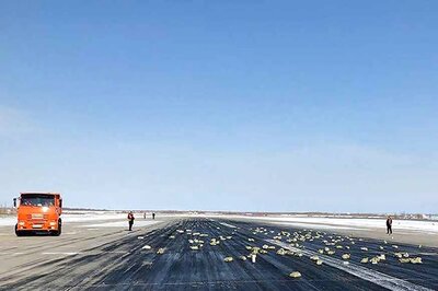 Gold Bars Spill on Russian Runway After Plane Door Opens Up