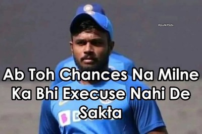 Sanju Samson Records Double Ducks in One T20I Match, Trolled Massively With Brutal Memes