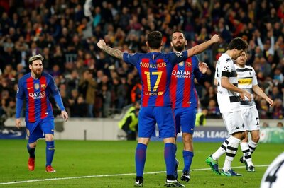 Champions League: Barcelona Crush Moenchengladbach 4-0