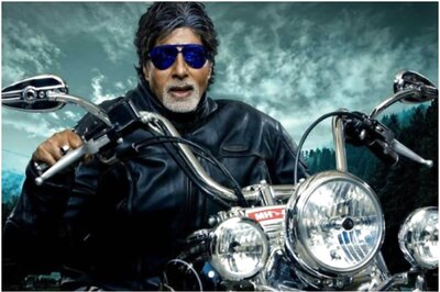 Amitabh Bachchan Rides a Harley Davidson Motorbike in Throwback Pic