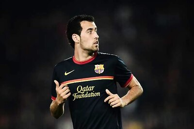 Sergio Busquets returns fit to Barcelona squad