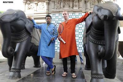 Paes-Dlouhy in 2nd round of Madrid Masters