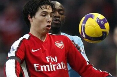 Samir Nasri stays in to avoid Arsenal female fans