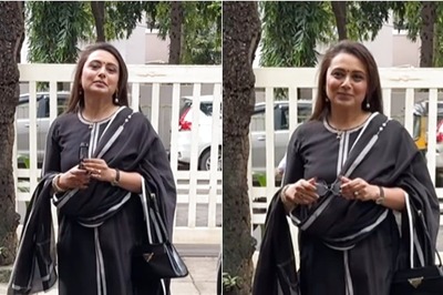 Rani Mukerji Exudes Elegance In Black Ethnic Wear As She Gets Papped In The City, Fans React; Watch
