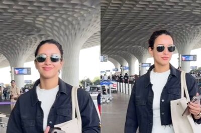 Bhool Bhulaiyaa 3 Actress Triptii Dimri Rocks Denim on Denim Look As She gets Snapped At The Airport; Watch