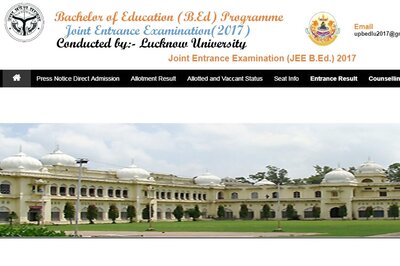 UP JEE BEd Result 2018 Declared at upbed.nic.in; Download Seat Allotment Now