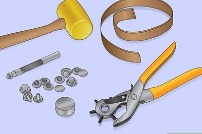 How to Add a Snap to Leather