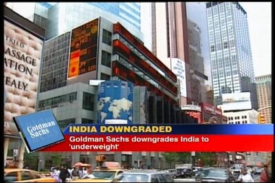 Goldman Sachs downgrades Indian stocks to 'underweight'